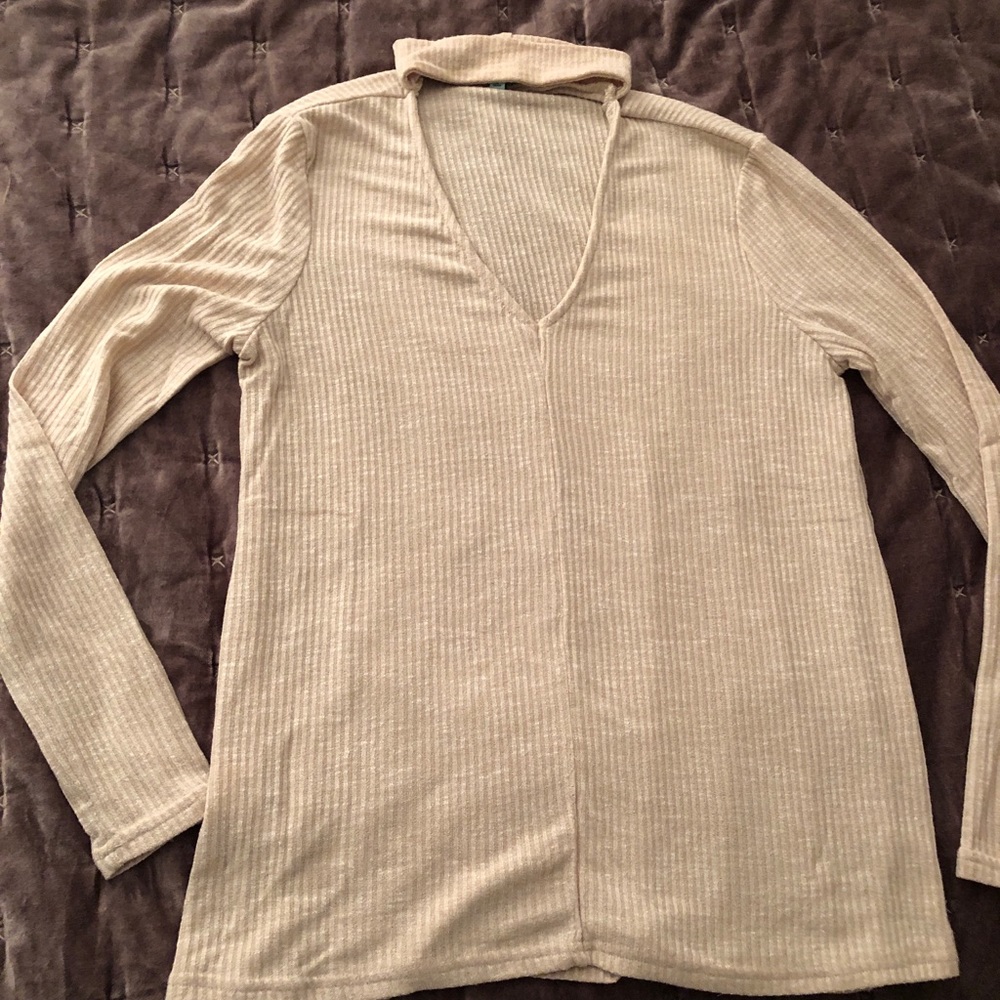 LF light pink sweater